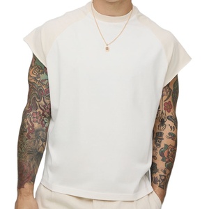 Solid Color New Arrival Blank Tank <b>Top</b> <b>Men</b> Custom Logo Reglan Sleeveless Design Outdoor <b>Cropped</b> Vintage Casual Wear <b>Top</b> Jersey - Product Image 1