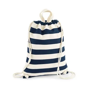 Custom Nautical Gymsac Promotional <b>Backpacks</b> for Merchandising - Product Image 6