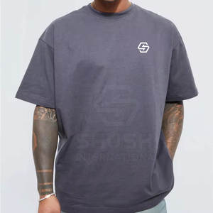 T-shirt pour homme 2025, style OEM, 100% coton, 260g, haute qualité, écologique, respirant, séchage rapide, manches courtes, design personnalisé, vente - Product Image 1