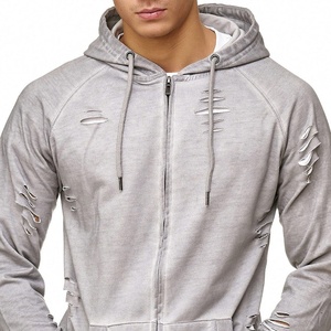 Sweat-shirt à capuche personnalisé pour homme, vêtement de sport surdimensionné, deux pièces - Product Image 5