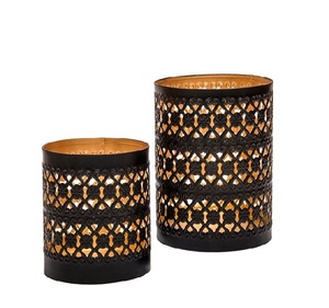 Design classique galvanisé maison photophore forme ronde fantaisie Antique haute vente en gros galvanisé photophore - Product Image 2