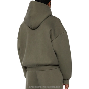 Survêtement léger à capuche personnalisé pour hommes, Sweat-shirt à capuche et pantalon de survêtement de style de rue avec logo personnalisé - Product Image 5