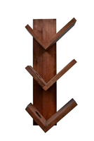 Porte-vin en bois moderne pour comptoir, support empilable pour 6 bouteilles, présentoir de rangement pour vin, décoration pour bar à domicile, armoire de cuisine