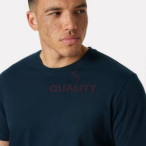 Camiseta de algodón de primera calidad, impresión de logotipo personalizado, estilo urbano, camiseta básica de moda, servicio OEM, suministro al por mayor, tejido suave y duradero - Product Image 3