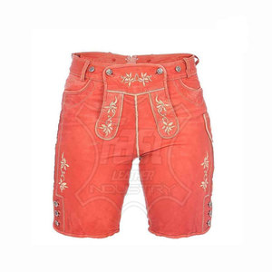 Pantalones Cortos Transpirables de Alta Calidad para Venta en Línea, Hechos a Medida, Ropa Casual, Lederhosen, Pantalones Cortos Bávaros para Adultos - Product Image 2