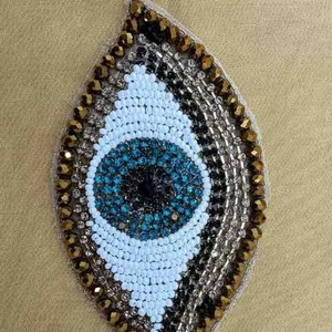 Parches bordados de cuentas a mano de lujo Premium para vestidos de novia Nueva colección ahora disponible a precios asequibles - Product Image 3