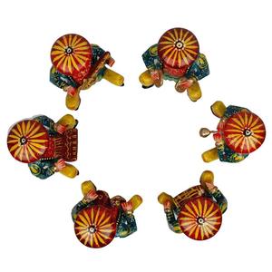 Ensemble Bawla musicien en bois, standard, multicolore, 6 pièces. - Product Image 2