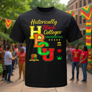 T-shirt Afrocentrica Black History HBCU per Promozioni e Supporto alle Eventi - Product Image 3