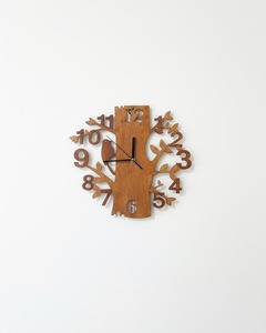 Horloge murale moderne en bois design arbre pour la maison intérieur bureau salle d'étude chambre et élégant affichage mural en gros de l'inde - Product Image 5
