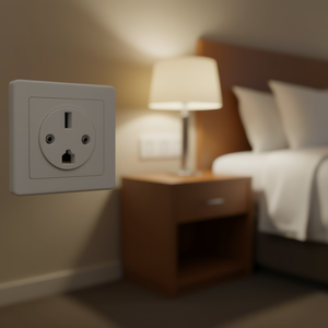 WK Portable Power <b>Adapter</b> Five-Pin to UK <b>Plug</b> Fuse Travel <b>Adapters</b> - Product Image 3