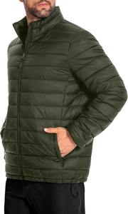 Chaqueta Acolchada con Capucha para Hombre, Moderna, con Bolsillo Delantero, Impermeable, Cortavientos, Ecológica y Transpirable para Invierno - Product Image 2