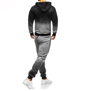 Chándal Deportivo con Capucha Estampado para Hombre, de Alta Calidad, MOQ Bajo, Cómodo, para Invierno, Ropa de Calle, Logotipo Personalizado, Forro Polar de Poliéster - Product Image 3