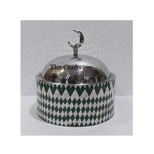 Meilleur design, marmite classique en bois, couvercle martelé en acier inoxydable, taille et forme personnalisées, logo personnalisé, porte-marmite, cocotte, tout - Product Image 4