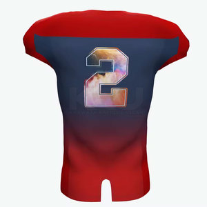 Jersey de Fútbol Americano Moderno, Cómodo, Talla Grande, Tejido Transpirable, Alta Calidad, Corte Elegante para Jugadores de Equipo - Product Image 4