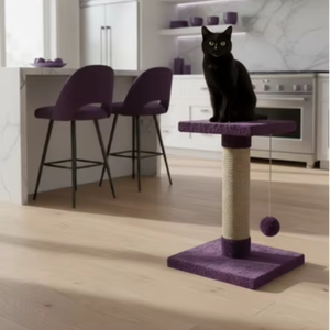 ที่ขูดขนลูกพลัมคุณภาพสูงสำหรับแมวทุกสายพันธุ์และทุกขนาด - Product Image 4