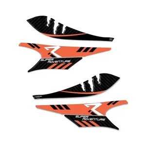 Adesivi personalizzati 3D per moto, compatibili con paramani per KTM 1290 Super Adventure-R 2016-20 - Product Image 2