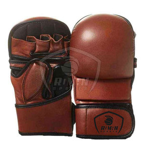 Guantes de Entrenamiento de MMA de Diseño Personalizado de Alta Calidad al Por Mayor, Guantes de Boxeo de PU/Cuero al Mejor Precio - Product Image 2