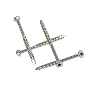 Vis à bois en acier inoxydable haute résistance Ngoc Huong Phat, nickelées/zinguées, norme ISO, tête plate, filetage M2-M10, 10-140 mm - Product Image 3