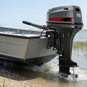 Moteur hors-bord pour bateau à essence 4 temps professionnel de haute qualité 15 CV - Product Image 1