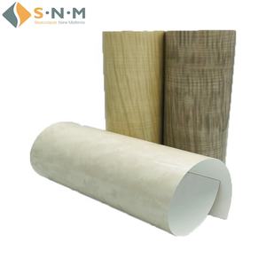 Usine de rouleaux de <span class=keywords><strong>film</strong></span> PET stratifié Conceptions de grains de pierre et de bois personnalisables disponibles pour l'amélioration de l'habitat - Product Image 2
