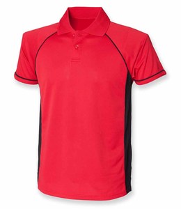 Camiseta deportiva de manga larga para hombre y mujer, polo de entrenamiento con cuello y cremallera, con Panel lateral, 1/4 - Product Image 6