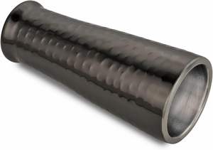 Vaso Alto Premium de Acero Inoxidable Negro Martillado Ecológico Moderno para Accesorios de Bar Certificados para Bebidas de Fiesta - Product Image 2