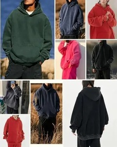 Sweat à capuche pour homme OEM 2026, sweat à capuche délavé à l'acide, streetwear, impression personnalisée, broderie, sweat à capuche lourd - Product Image 6
