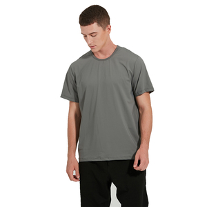 Direct usine fait contraste garniture hommes O cou t-shirts coton personnalisé Sublimation nouvelle haute qualité hommes O cou t-shirts - Product Image 4