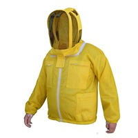 Mono de trabajo de traje de abeja para apicultura Chaqueta antiarrugas con certificación CE con color y logotipo personalizables
