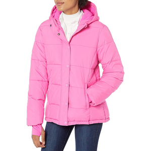 Venta al por mayor bajo MOQ Puffer chaqueta para las mujeres precio barato ropa de invierno chaqueta con cremallera último diseño - Product Image 2