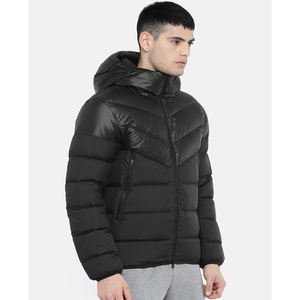 Gran oferta de chaqueta acolchada de moda para hombre para invierno, tela impermeable, cierre de cremallera, relleno de algodón, patrón impreso, suministro ODM - Product Image 3