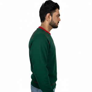 Sudadera de Invierno para Hombre, Diseño Personalizado, 100% Algodón, Estilo Nuevo, Teñido Liso, Felpa Transpirable, Básica - Product Image 4