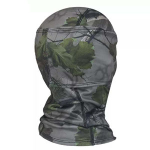 Pasamontañas de punto a prueba de viento con logotipo personalizado Máscara de esquí de cara completa de tres agujeros - Product Image 5