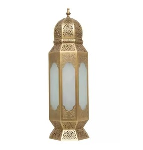 Farol Marroquí de Diseño Único para Decoración del Hogar, Decoración de Ramadán y Eid con Accesorios de Iluminación - Product Image 2