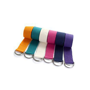 Correa de Yoga Larga de Algodón para Estiramiento, Flexibilidad y Entrenamiento de Fuerza - Personalizable en Varios Colores - Product Image 6