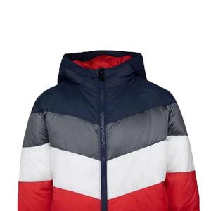 Venta caliente Chaquetas acolchadas para hombres Colores personalizados Diseño popular Concha de lino Patrón sólido Frente Mandarín Servicio OEM disponible - Product Image 2