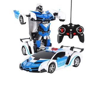 제조 공장 도매 <span class=keywords><strong>1</strong></span>:18 스케일 <span class=keywords><strong>6</strong></span>채널 제어 스마트 로봇 변신 RC 자동차 원격 제어 변형 장난감 - Product Image 2