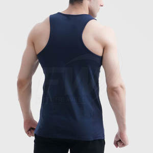 Odm Men Street Style Hip Hop Tank Top Estampado gráfico personalizado 100% Algodón suave Poliéster Casual Deportivo Sin mangas Tanktops Tee - Product Image 3