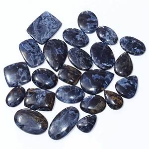 Natural Pietersite Loose Gemstone Palm <b>Stones</b> Natural Tumbled Crystals Handmade Smooth Loose - Product Image 1