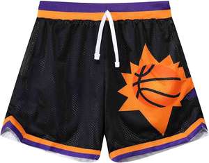 Pantalones Cortos de Baloncesto Sublimados Personalizados Estilo Urbano, Pantalones Cortos Deportivos Ligeros de Malla, Pantalones Cortos Atléticos con Cordón, OEM - Product Image 5