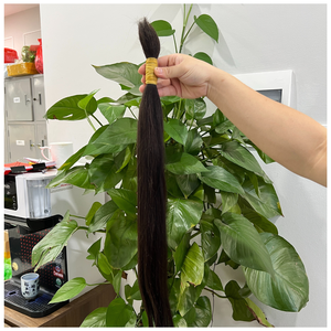 Extensiones de Cabello Humano Virgen Vietnamita Liso al Por Mayor de un Solo Donante de MicHair Factory, Longitud de 8 a 32 Pulgadas, 1000 g/1 Kilo, Crudo Sin Procesar - Product Image 3