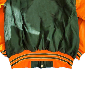 Custom Logo High Quality Custom Baseball Letterman <b>Jacket</b> for Men Winter Embroidery Leather Sleeves Unisex <b>Slim</b> <b>Fit</b> 2025 - Product Image 6