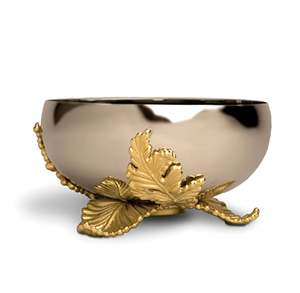 Meilleure qualité bol de service en acier inoxydable événements feuille décorative conception vente la plus vendue meilleur prix - Product Image 3