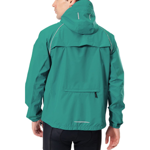 Chaqueta Cortavientos Impermeable Deportiva para Hombre con Logotipo Personalizado, Chaqueta de Senderismo para Exteriores, Chaqueta Cortavientos con Capucha Reflectante - Product Image 3