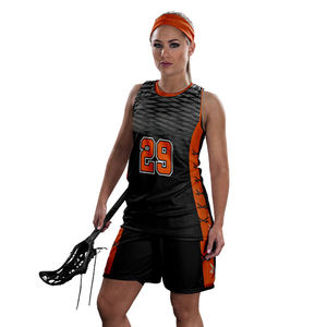 2023 nouveauté maillot de crosse réversible meilleur matériel imprimé vêtements de sport prix de gros uniforme de crosse - Product Image 2