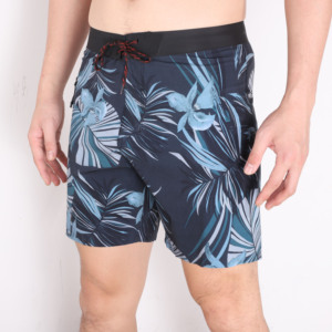 Pantalones Cortos Personalizados para Hombre, Cintura Media, 100% Algodón, Color Sólido, Cierre Elástico Vintage, Estampado DTG Informal, Tejido Sublimado Liso - Product Image 1