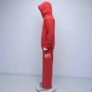 Chándal de Forro Polar Personalizado para Hombre, con Capucha, Cortavientos, Transpirable, Talla Grande, Ropa Deportiva de Otoño Invierno, Logotipo Estampado - Product Image 4