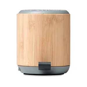 RUGLI Haut-parleur sans fil en bambou Accessoires d'instruments de musique écologiques - Product Image 4