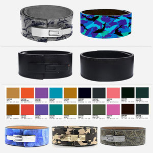 Cinturón de levantamiento de pesas de alta resistencia personalizado gimnasio en casa hebilla de cinturón de levantamiento de pesas al por mayor - Product Image 3