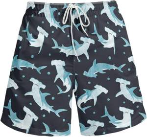 Shorts de pêche d'été à taille élastique sur mesure avec cordon de serrage, 5 pouces, taille plus, shorts de plage et de bain pour hommes sur mesure - Product Image 2